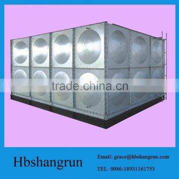 Environmental assembled FRP water tank