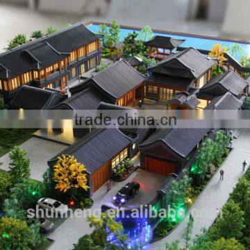 Architectural models of Hotel Park making service