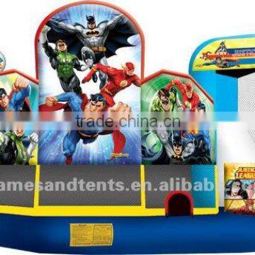 inflatable justice league bouncer, bounce house A2118