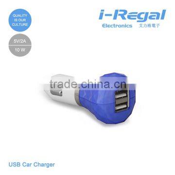 Wholesale for Iphone 6 Car Charger for Iphone 5 Dual Usb Car Charger&for Smartphone Car Charger