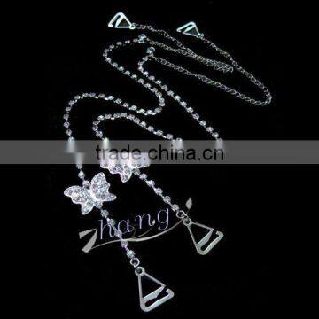 alloy butterfly bra straps