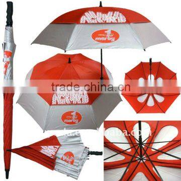 dual canopy umbrella,Air Vented umbrella,UV protection umbrella