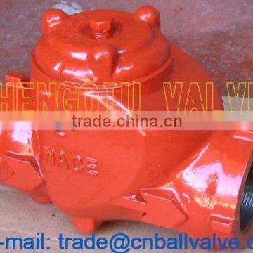 Ductile Iron 2000WOG 3000WOG 5000WOG Swing Check valve