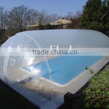 Inflatable Pool Cover clear