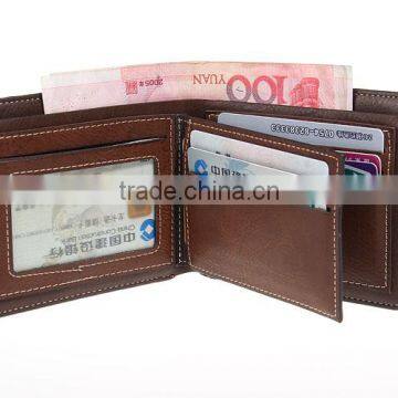 High Quality Leather Business With Coin Purse Card Holder Baellerry Men Wallet photo-6