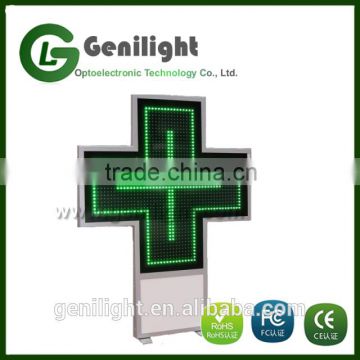 programmable led cross sign