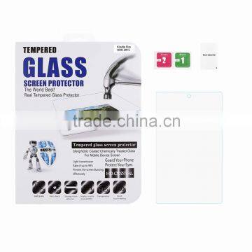 for Kindle Fire HD 8 2015 Tempered Glass Screen Protector 9H 0.26 MM Rounded Edge Bubble Free Anti Dust Anti-scratch photo-2