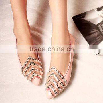2016 Factory Wholesale Hot Selling Ladies Popular Flat Shoes CP6901 photo-4