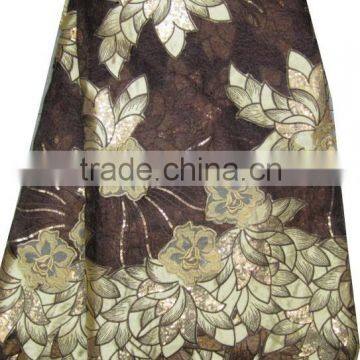 African Chemical Organza Lace CL8095-9