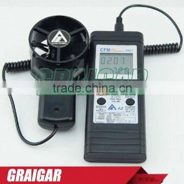 AZ8901 Digital Anemometer wind speed meter digital lcd display wind speed,8901 Handheld RS232 Output Anemometer