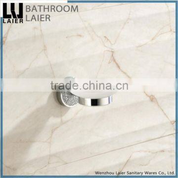 60939 Popular Hot Selling Zinc Bathroom Accessories Modern Tube Chrome Plated Soap Dish photo-3