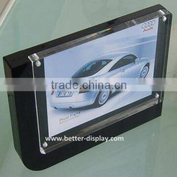 wholesale high quality clear acrylic glass photo frames