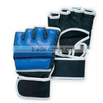 High Quality Professional Genuine Leather MMA Grappling Gloves