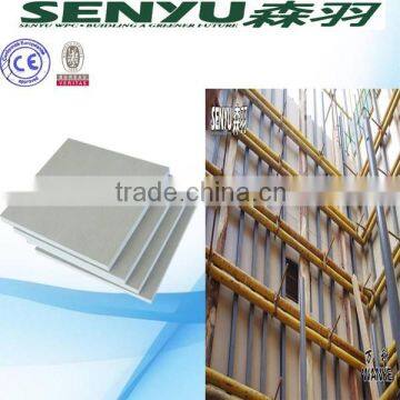 12mm 15mm 18mm building concrete wood plastic composite wpc board