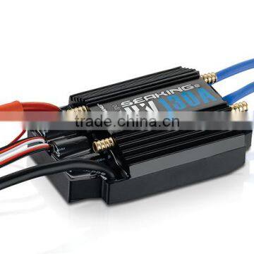 Hobbywing Seaking 130A HV V3 ESC 5-12S LiPo 15-36 Cells NiMH Water Proof Brushless Speed Controller for Boat