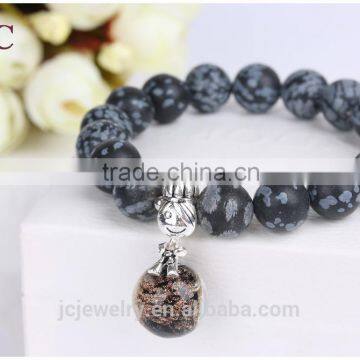 Fashion Women 2016 Handmade Bead Aromatherapy Jewlery Bracelet Oil Diffuse