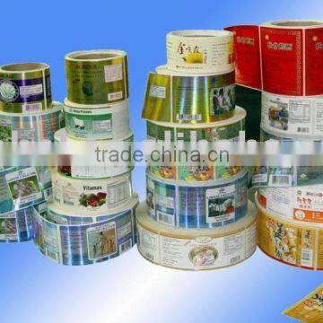 2010 New Design Roll Paper Label