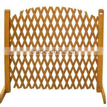 Cheap arch top lattice fence , wooden garden fence