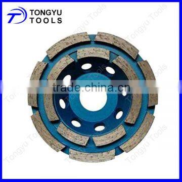 Double row ginding cup wheel