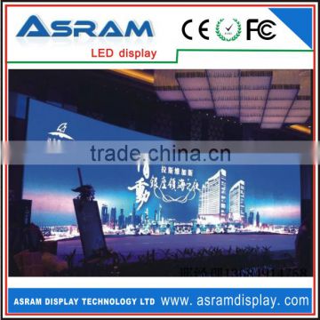 full color HD giant screen outdoor Waterproof Full Color SMD LED moving message display p6 LED module