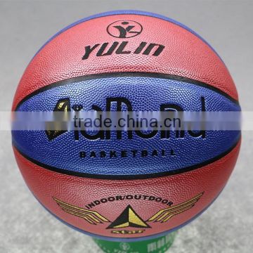 custom logo basketball synthetic leather material promotion cheap basketball size 3 5 6 7