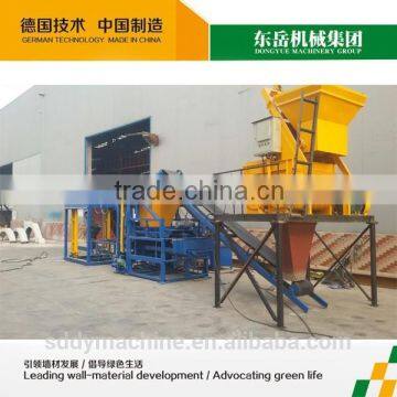 Brick Production Line Processing and Hydraulic Pressure Method Manual Block Making Machine and Cement Mixer
