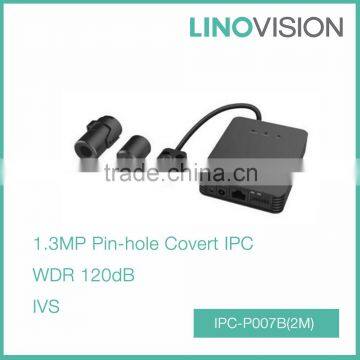 Superior Quality 1.3MP Covert Pinhole IP Camera for ATM Surverillance