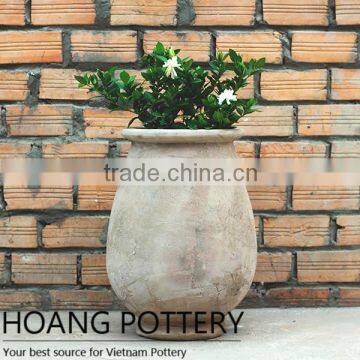 High Quality Terracotta Flower Planter / Jar - Vietnamese Pottery