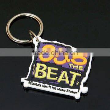 Custom Soft pvc keychain / 2d pvc keychain / rubber keychain