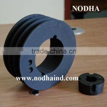 Black electrophoretic paint V grooved pulley SPA SPB SPC SPZ, Motor pulleys KTL coating pulley