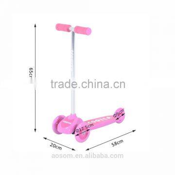 HOMCOM Pink 3 Wheels Childrens Mini Scooter photo-4