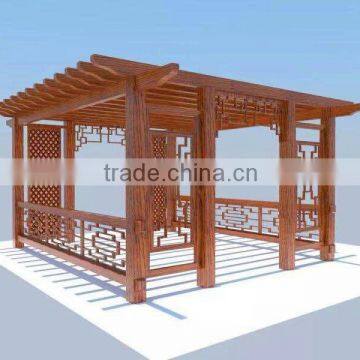 New design Aluminium pergola profiles for various shape pergola