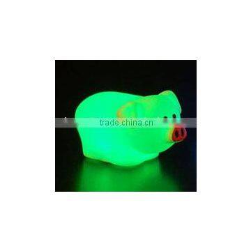 colorchanging pig led night light