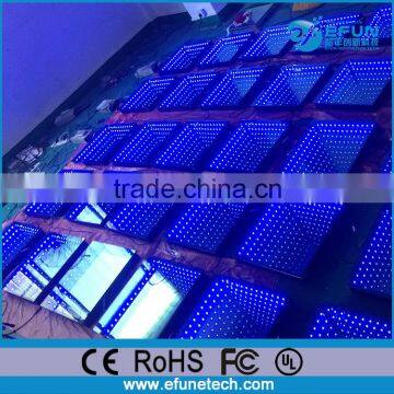 2016 newest products led disco dance floor/panel, mirror 3D led dance floor