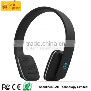 2016 New Comming Item Over-ear Headband Wireless Bluetooth Stereo Headphone with Microphone