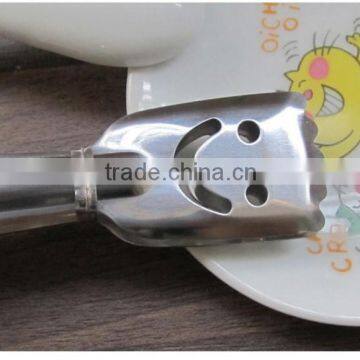 Stainless Steel Smile Food Bread Clip BBQ Tongs Steak Grip Kitchen Food Vegetable Spring Clip Clamp Cake Tongs Barbecue Clip S72 photo-2