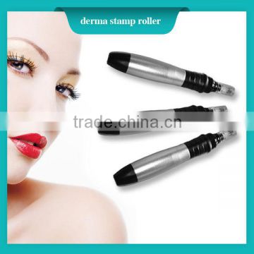 12 pins stainless needle cartridge electric derma stamp roller with vibrating function