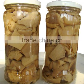 Canned grey oyster mushroom