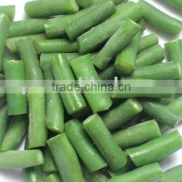 Frozen cut green bean