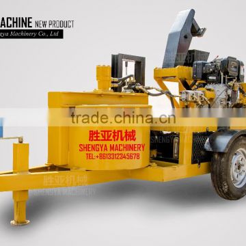 Multi Funtion M7MI Hydrauform interlocking clay brick machine with Mixer Manufacturer in Shengya