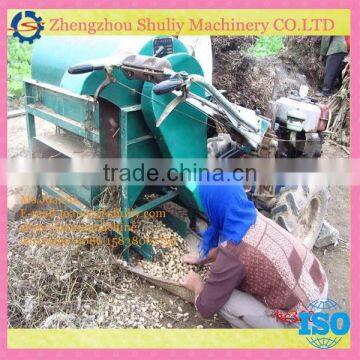 ground peas threshing processing machine