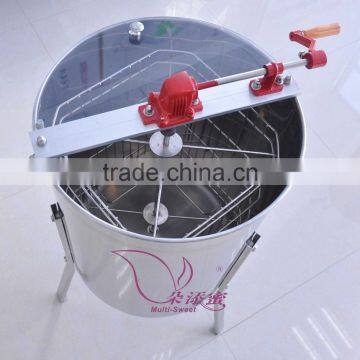 Trade Assurance 4 frames seamless welding manual honey extractor