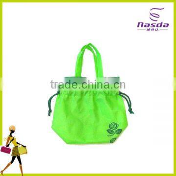 Cute non woven drawstring gift bag