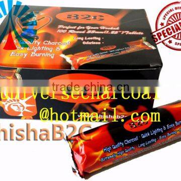 2016 NEW production discount shisha golden shisha charcoal tablets cheap shisha charcoal high quality