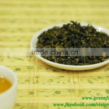 fairtrade and organic oolong tea from highlands of Vietnam