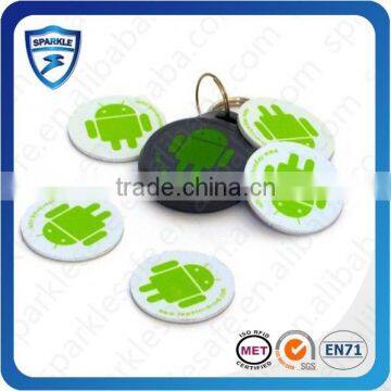 customized PVC nfc tag label