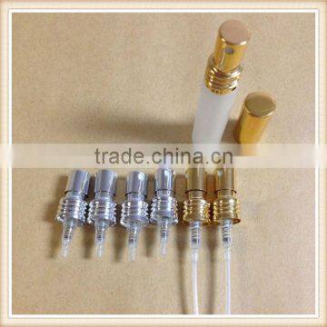 12/410 metal mist sprayer with aluminum overcap for tester vial