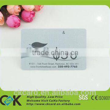 Direct sale loyalty member gift card ticket free sample