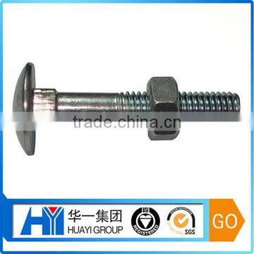 custom cheap price steel zinc plated bolt and nut,nut and bolt manufacturer