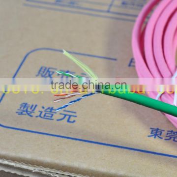 The very hot colorful Bundled Type Cat 6 cable With crystal connector